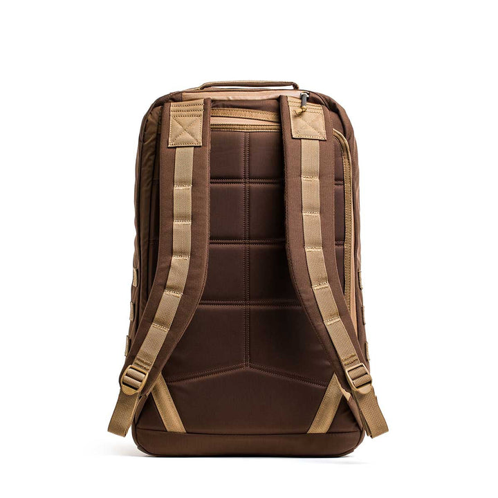 GR2 - Ballistic Nylon Cordura travel bag shown from the back on a white background, featuring padded shoulder straps and a top handle.