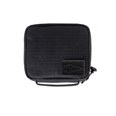 Black rectangular GR2 Field Pocket - GRXC2 Samurai 2.0 with a textured JPXDP fabric surface and an arrow patch.